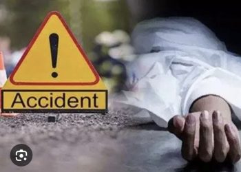 अज्ञात वाहन ने बाइक को मारी टक्कर, पिता की मौत, बेटा गंभीर घायल