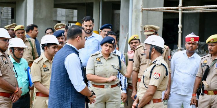 यूपी से बड़ी खबर : बदायूं में निर्माणाधीन महिला पीएसी बटालियन का निरीक्षण, गुणवत्ता पर विशेष निर्देश