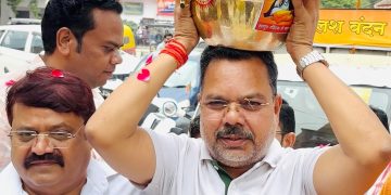 संत शिरोमणि गुरु रविदास महाराज की पावन माटी का बदायूं में भव्य स्वागत, 30 मंडलों तक पहुंचेगा समरसता का संदेश