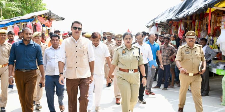 कावड़ यात्रा : डीएम-एसएसपी का निरीक्षण, सुरक्षा-यातायात व श्रद्धालुओं की सुविधाओं पर विशेष जोर