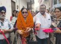 अध्यक्ष फात्मा रजा ने 18.92 में लाख रुपये की विकास परियोजना जनता को की समर्पित