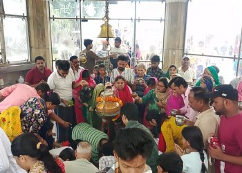 सावन का पहला सोमवार : शिवालयों में उमड़ा आस्था का सैलाब, “हर-हर महादेव” से गूंजा जनपद