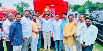 समरसता संकल्प अभियान : बिसौली ग्रामीण मंडल में श्रद्धा और उत्साह के साथ निकली पावन कलश वंदन यात्रा