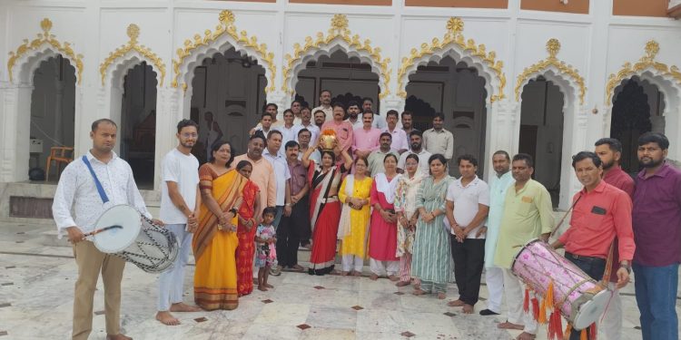 समरसता संकल्प अभियान: बिसौली में निकली पावन कलश वंदन यात्रा, संत रविदास के संदेश से गुंजायमान हुआ नगर