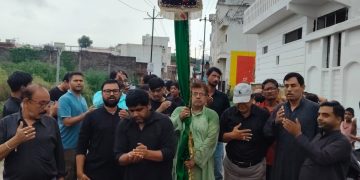 चेहल्लुम पर निकला शिया समुदाय का जुलूस, इमाम हुसैन को दी गई अकीदत की पेशकश