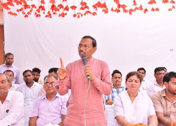 जरीफपुर गढ़िया में राजकीय हाईस्कूल का भूमि पूजन और शिलान्यास, विधायक हरीश शाक्य- शिक्षा से बदलेगा क्षेत्र का भविष्य
