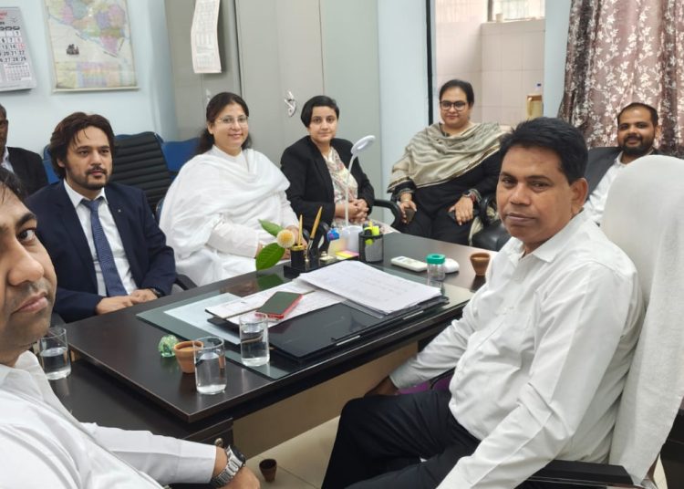 राष्ट्रीय लोक अदालत को सफल बनाने के लिए न्यायिक अधिकारियों की बैठक