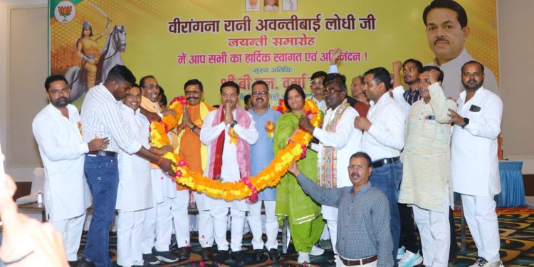 रानी अवंतीबाई लोधी की वीरगाथा युवाओं में जगाती है राष्ट्रभक्ति और स्वाभिमान : बीएल वर्मा