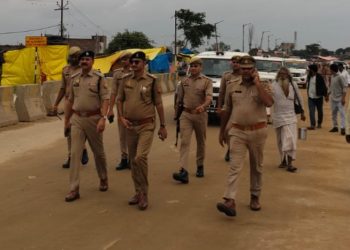कांवड़ यात्रा को लेकर कछला घाट व मार्ग का निरीक्षण, सुरक्षा व्यवस्था परखी