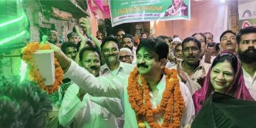 मॉडल मार्ग : उझानी मार्ग से ऊपरपारा की सड़क का 35 लाख रुपये से हुआ निर्माण कार्य का शुभारंभ