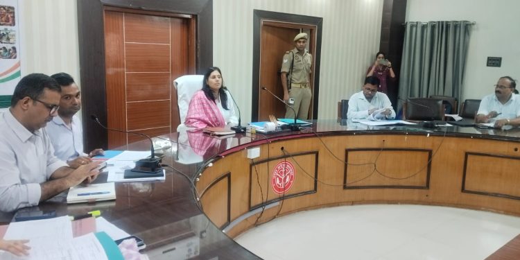 सीडीओ ने अधिकारियों को दिए कार्यों में सुधार के निर्देश