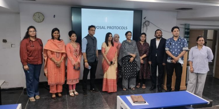 स्वाइन फ्लू : राजकीय मेडिकल कॉलेज में पढ़ाया गया जागरूकता का पाठ
