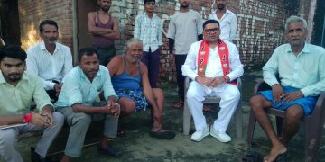 सेवा समर्पण अभियान के तहत राम नरेश गौतम ने दर्जनों गांवों में किया जनसंपर्क