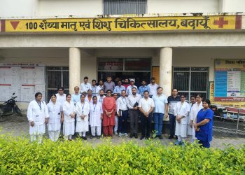 महिला अस्पताल की व्यवस्थाएं परखने पहुंची शासन की टीम, एसएनसीयू का निरीक्षण