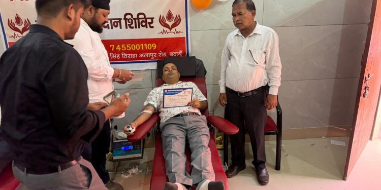 डिप्लोमा इंजीनियर्स महासंघ के रक्तदान शिविर में 121 यूनिट रक्तदान