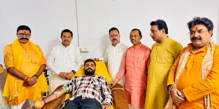 रक्तदान मानव सेवा का श्रेष्ठ माध्यम : बीएल वर्मा