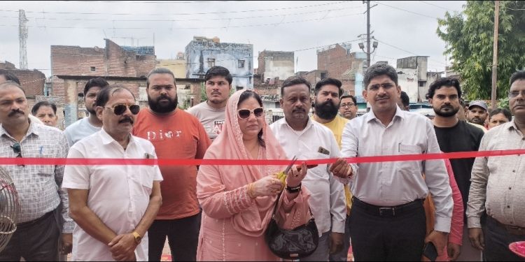 पालिकाध्यक्ष फात्मा रजा ने किया सेवा संकल्प कैंप का शुभारंभ