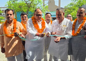 सैदपुर में सेवा संकल्प अभियान का शुभारंभ, विधायक ने बांटे आयुष्मान कार्ड
