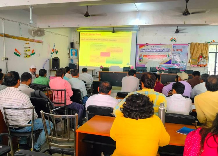 नोडल शिक्षक संकुल एवं एआरपी का दो दिवसीय प्रशिक्षण संपन्न
