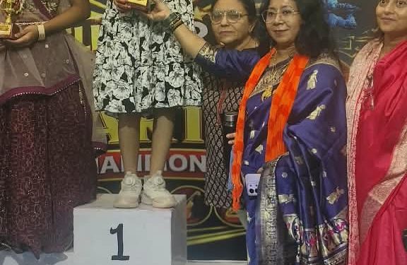 जीडी गोयनका की सानवी सिंह ने राज्य स्तरीय नृत्य प्रतियोगिता में जीता प्रथम स्थान