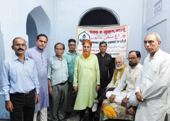 बज्म चराग-ए-सुख़न के मासिक तरही मुशायरे में बही शायरी की बयार 