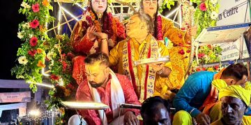 धूमधाम से बदायूं में निकली उत्तर भारत की सबसे बड़ी श्रीराम विवाह की शोभायात्रा, उमड़ा आस्था का सैलाब