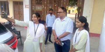 शिक्षक एमएलसी चुनाव: विधायक आशुतोष मौर्य ने डॉ. हरि सिंह ढिल्लों के पक्ष में किया जनसंपर्क, शिक्षकों से मांगे वोट