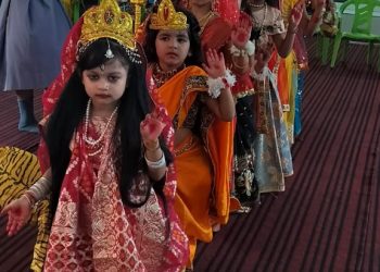 श्री राम सरस्वती विद्या मंदिर इंटर कॉलेज में श्रद्धापूर्वक मनाया गया नवरात्रि एवं विजयदशमी पर्व