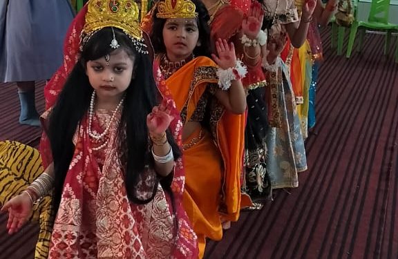 श्री राम सरस्वती विद्या मंदिर इंटर कॉलेज में श्रद्धापूर्वक मनाया गया नवरात्रि एवं विजयदशमी पर्व