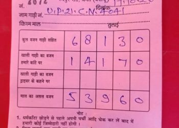 व्हाट्सएप स्टेटस लगाना वाहन स्वामी को पड़ा भारी, एआरटीओ ने ठोका 1.08 लाख रुपये का चालान