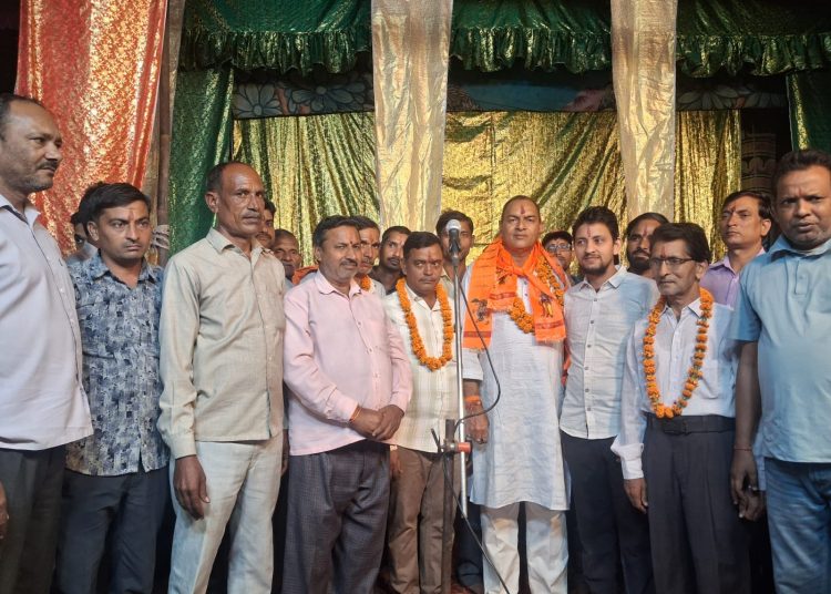 धनूपुरा में श्रीरामलीला मेले का भव्य शुभारंभ, भाजपा नेता शैलेश पाठक ने किया उद्घाटन
