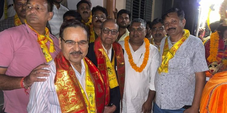 बिसौली में धूमधाम से निकली भव्य श्रीराम बारात, दुर्विजय सिंह शाक्य ने किया तिलक पूजन
