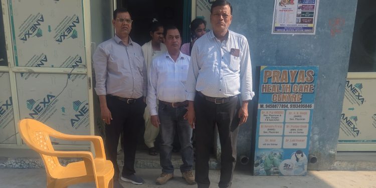 दूनपुर में नीरज अस्पताल सील, अवैध अस्पतालों पर स्वास्थ्य विभाग की कार्रवाई