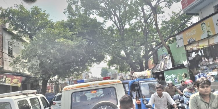 भाजपा की रैली को लेकर बदायूं में आज यातायात डायवर्जन : दिन निकलते से भीषण जाम, आमजन परेशान